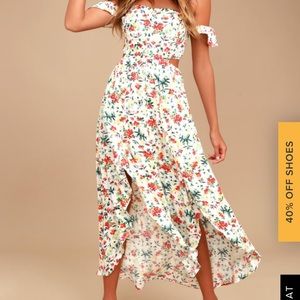Lulus maxi dress